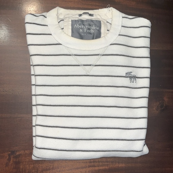 🌷 Abercrombie & Fitch Vintage Long Sleeve Thermal - Picture 2 of 9